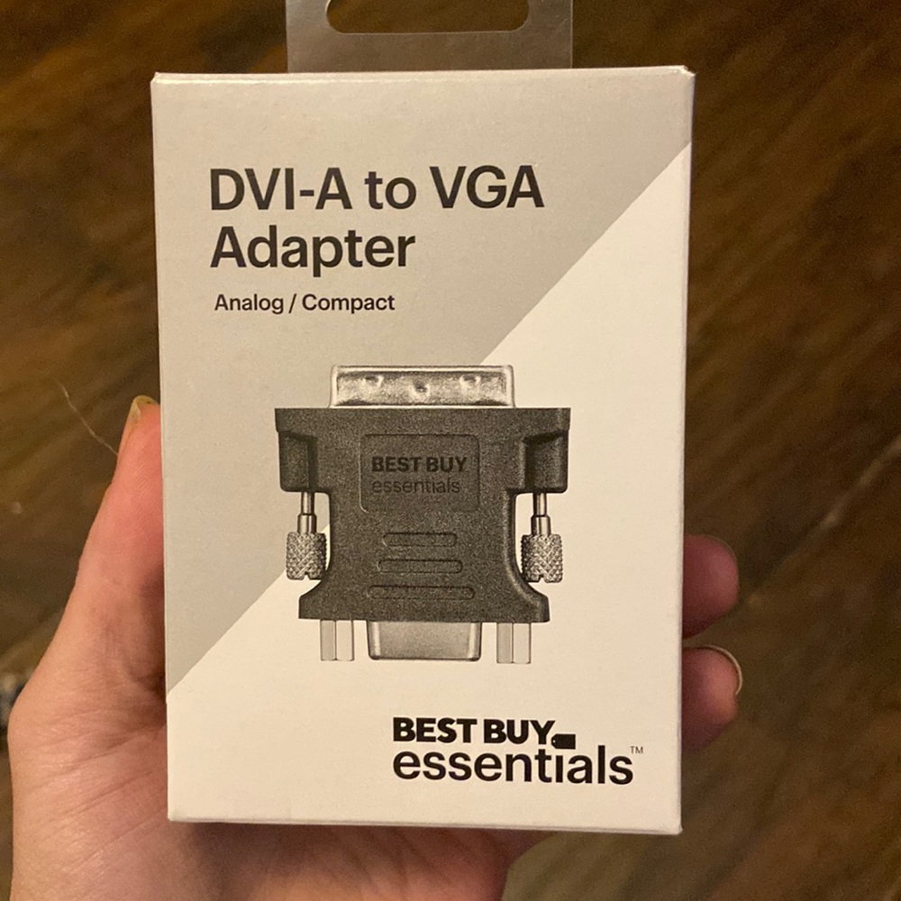 DVI-A to VGA Adapter